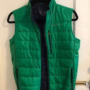 Boys Youth XL Green Vineyard Vines Vest